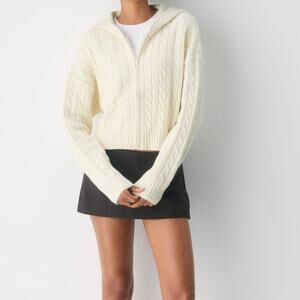 Aritzia Sunday Best Octavia Zip Hoodie NWT